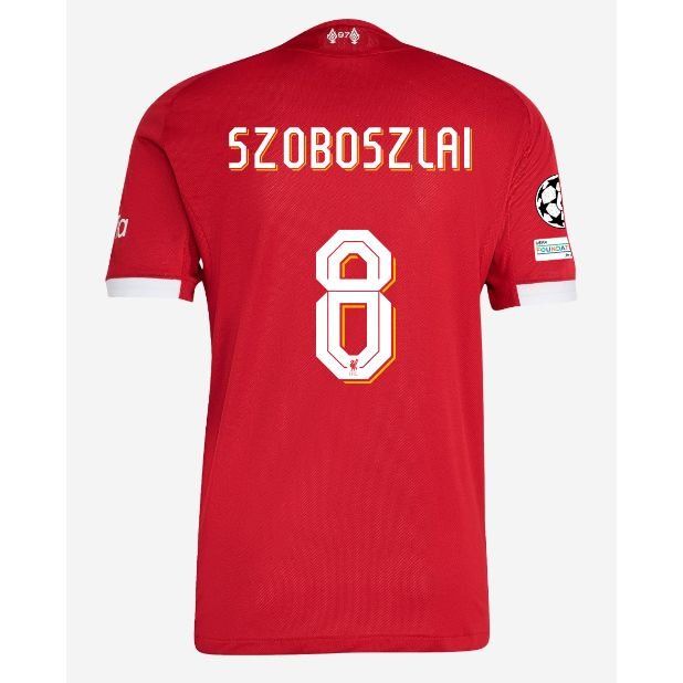 Liverpool Home Shirt Champions League 2025/26 Kids-SoccerKits Hub | Buy Soccer Jerseys Online